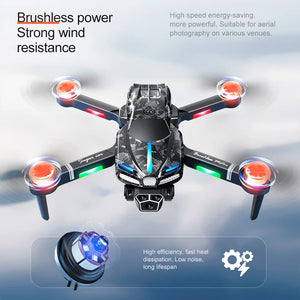 BMAD New 2024 V186 Brushless Drone Professional Three Camera