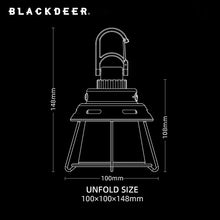 Load image into Gallery viewer, Black Deer Lights Camp Light Rechargeable Hanging Tent Fishing Light Attractor High Power Camping Lantern Emergency 4 Modes
