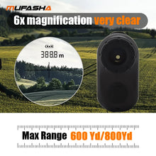 Load image into Gallery viewer, MUFASHA-Laser Rangefinder for Golf Hunt with Ramp Compensation, Angle Height Measurement, Vibrations Feedback, Type-C Charging
