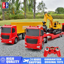 Load image into Gallery viewer, Remote Control Container Truck Radio Controlled Flatbed Kids Toys for Boys Gifts
