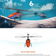 Load image into Gallery viewer, WLtoys XKS RC Helicopters K127 6-Aixs Gyroscope 2.4G 4CH Single Blade Propellor Gyro Mini RC Helicotper for Kid Gift RC Toy V911
