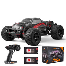 Load image into Gallery viewer, SucceBuy 1:10 38KM/H 4WD RC Car All Terrain Off-Road with 2 Batteries Drift Monster Truck Children Toys for Kids Christmas Gifts

