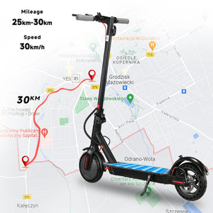 Adult Electric Scooter 36V 10.4Ah Escooter Kick Scooter with APP Lightweight Long Range 30km Scooters 350W