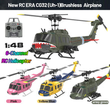 Load image into Gallery viewer, New RC ERA C032 (UH-1) RC Helicopter 6-Channel Brushless Model Airplane Intelligent Positioning Electric Remote-Controlled Toy
