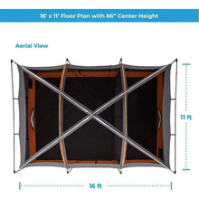 Load image into Gallery viewer, CORE Tent | Large Multi Room Tent for Family with Storage Pockets Camping Accessories | Portable Cabin Huge Tent with Carry Bag
