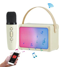 Load image into Gallery viewer, Karaoke Machine Handheld Speaker Wireless Portable Karaoke Speaker With Microphone Wireless Speaker For Kids Toddler Home Party
