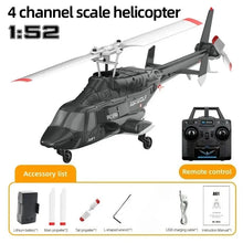 Load image into Gallery viewer, A61 RC Helicopter 2.4G 6-Aixs Gyroscope 4CH Altitude Hold Optical Flow Brushless Remote Control Helicopter Toys for Kid Adult
