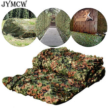 Load image into Gallery viewer, 1.5x3m /2x10m Hunting Military Camouflage Nets Woodland Army training Camo netting Car Covers Tent Shade Camping Sun Shelter
