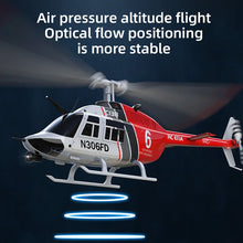 Load image into Gallery viewer, C138 PRO RC Helicopter 2.4G 6-Aixs Gyroscope 6CH Altitude Hold Optical Flow Brushless Remote Control Helicopter Toy VS Brush ERA
