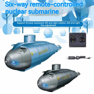 Wireless Mini Rc Submarine Fish Tank Electric Toy