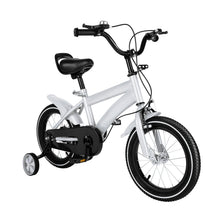 Load image into Gallery viewer, Kids Bike 14 Inch Kids Bicycle High Carbon Steel Frame with Removable Training Wheels Double Brake Bicycle Seat
