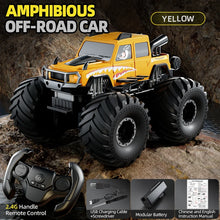 Load image into Gallery viewer, New JJRC Q215 RC car 2.4G amphibious remote control cars truck climbing all-terrain waterproof armored vehicles toy for children
