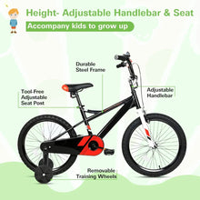 Load image into Gallery viewer, Kids Bike, 16 Inch Children Bicycle for Boys Girls Ages 4-12 Years Old, Multiple Color Options Rider Height 38-60 Inch, Bicycle
