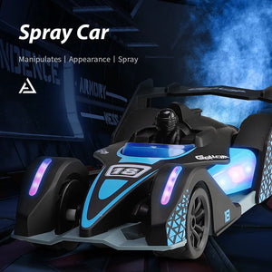 F1 Spray  2.4G Drift Racing Lights High Speed Music Rc Car