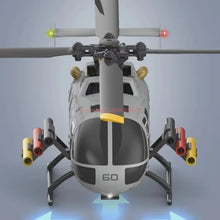 Load image into Gallery viewer, Remote Controlled RC ERA C186S Helicopter Six-Channel Simulation Brushless Model Helicopter BO-105 Optical Flow Positioning Toy

