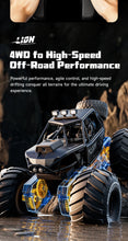 Load image into Gallery viewer, Amphibious 4WD RC Crawler 50Min Run Time IPX7 Waterproof APP and Gesture Control Off Road Drift HD Camera For All Terrain Advent
