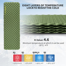 Load image into Gallery viewer, Naturehike 2024 New Camping Mattress 4.6 High R-Value Ultralight Folding Beach Air Sleeping Pad Outdoor Hiking Air Mattress

