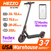 Load image into Gallery viewer, HEZZO Eu Us Warehouse Electric Scooter 8.5&quot; 36v 350W 10.4ah Self-balance 15mph Folding Kick Escooter Smart App Free Shipping
