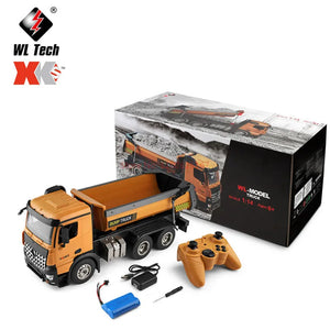 Remote-controlled Soil Dump Truck Engineering Loading