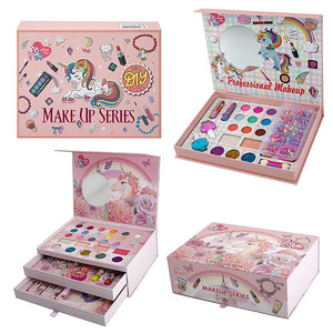 Kids Makeup Kit For Girl Real Makeup Toy Set