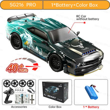 Load image into Gallery viewer, KBDFA SG216 MAX 1:16 Brushless RC Drift Car With LED 70KM/H Or 40KM/H 4WD High speed Racing Rc Car Monster Truck for Kids Gift

