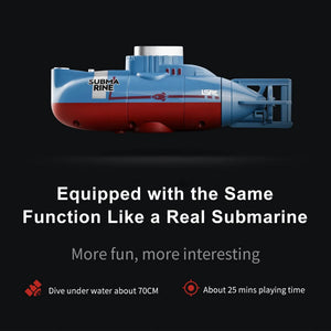 Remote Control Submarine Waterproof Radio-Controlled Ship