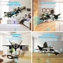 Load image into Gallery viewer, L0712 RC Plane 2.4G Remote Control Aircraft Gravity Sensing Helicopter Glider with Light EPP Foam Fighters for Boys Children

