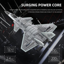 Load image into Gallery viewer, BM20 Four Channel RC Airplane J20 Foam Glider Capable Of Special Effects Flight RC Airplane Two Flight Modes Toys For Adults

