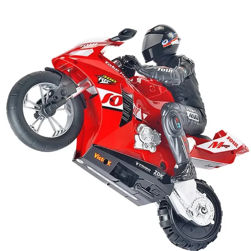 1/6 RC Motorcycle Rc Cars Self-stable Balance Standing Competitive Rac ...