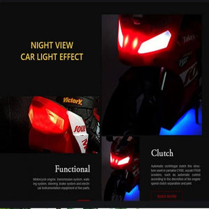 2.4G RC Motorcycle with LED Night Light High Speed Self-Balancing