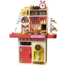 Load image into Gallery viewer, 48PC Children&#39;s Play Home Kitchen Toy Set Simulated
