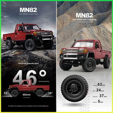 Load image into Gallery viewer, Full-scale Simulation Lc79 RTR 2.4g 4WD 280  RC Truck Model Car Toys
