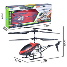 Load image into Gallery viewer, Cross Border Alloy RC Helicopter with English Handle - LED Lights
