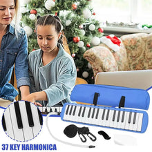 Load image into Gallery viewer, 37 Key Melodica Instrument Air Piano Keyboard Musical Instrument Portable Child Harmonica Piano Funny Blow Keyboard Musical
