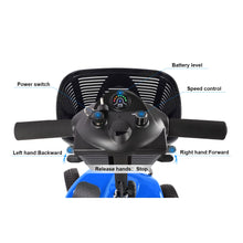 Load image into Gallery viewer, 3/4 Wheel Mobility Scooters Electric Power Mobile Wheelchair for Seniors Adult with Basket Compact Duty Travel Scooter
