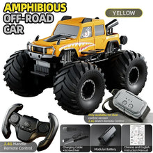 Load image into Gallery viewer, JJRC Q215 Remote Control Gesture Sensing Car 360 Degrees Rotary Vacuum Rubber Tire Amphibious RC
