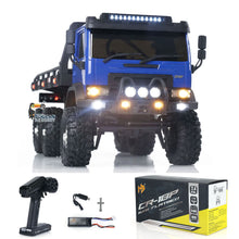 Load image into Gallery viewer, US Stock Hobby Plus CR18P 1/18 6x6 RC Rock Crawler Flatbed Truck RTR Remote Control Off Road Toy Car with 2-Speed Gear Lights
