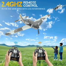 Load image into Gallery viewer, Volantex RC Planes for Adults,4-CH FW190 Fighter RC Airplane,One-Key Aerobatic, Stable and Safe,Suitable for Outdoor Activity
