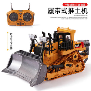 RC Alloy Brand Remote Control Excavator 1/20 Diecast Digger