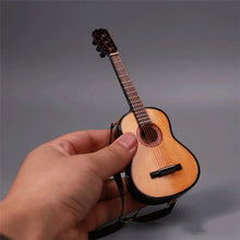 Load image into Gallery viewer, 1/6 scale wood color acoustic guitar model for figure doll
