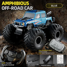 Load image into Gallery viewer, New JJRC Q215 RC car 2.4G amphibious remote control cars truck climbing all-terrain waterproof armored vehicles toy for children
