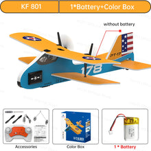 Load image into Gallery viewer, Teeggi RC Foam Aircraft 2.4G Radio Control RC Glider With cool lights RC Plane EPP Foam Flying Airplane Toys For Childrens Gifts
