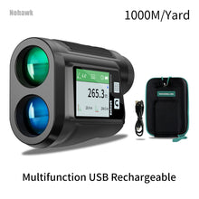 Load image into Gallery viewer, Nohawk 600M 1000Y Golf Laser Rangefinder for Hunting Range Finder With Slope Compensation for Golfer Monoculars Distance Meter
