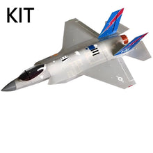 Load image into Gallery viewer, New Rc F-35a Single-Engine 30-Bypass Fixed-Wing Model Aircraft Is A Remote-Controlled Assembly Model Like A Real Aircraft
