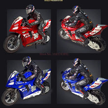 Load image into Gallery viewer, RC Motorcycle Rc Cars Self-stable Balance Standing on One Wheel Competitive Racing Drift Stunt Electric Motorcycle for Kids
