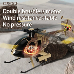 Remote Control Helicopter 1:28 Bird Tusk Md500 Dual Brushless