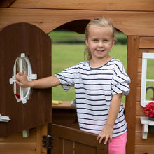 Load image into Gallery viewer, Aspen All Cedar Wooden Playhouse, Country Style, Dutch Front Door
