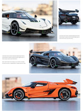 Load image into Gallery viewer, Alloy RC  Car Model Simulation Sound And Light Pull-Back Toy
