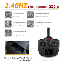 Load image into Gallery viewer, WLtoys A210 4CH RC Plane, 2.4GHZ T28 Trojan RC Airplane, 4 Channel Remote Control plane with 6 Axis Gyro, Gifts for Adults Boys
