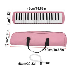 37 Key Melodica Instrument Air Piano Keyboard Musical Instrument Portable Child Harmonica Piano Funny Blow Keyboard Musical